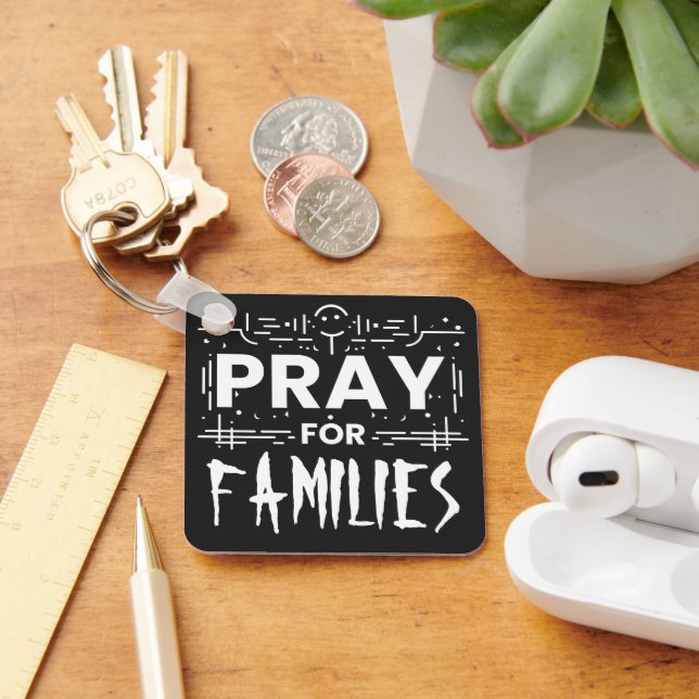 Pray for families key ring (Desk)