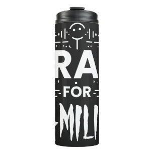 Pray for families thermal tumbler