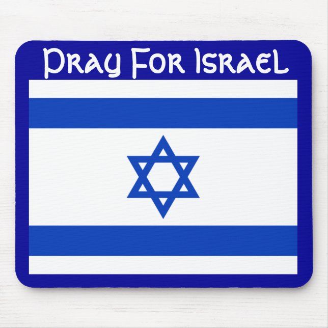 Pray For Israel Mouse Mat (Front)