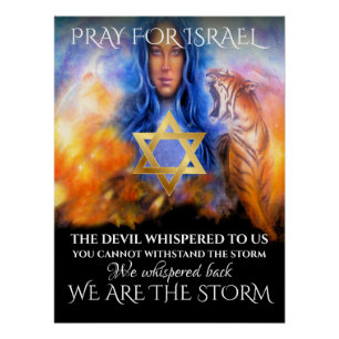 Pray for Israel Poster