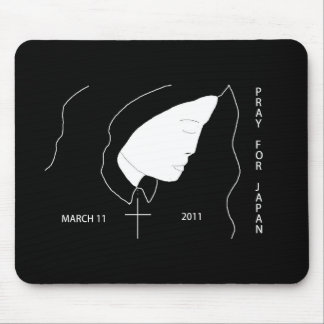 PRAY FOR JAPAN MARCH 11 2011 MOUSE MAT