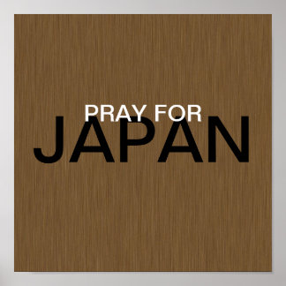 PRAY FOR JAPAN POSTER