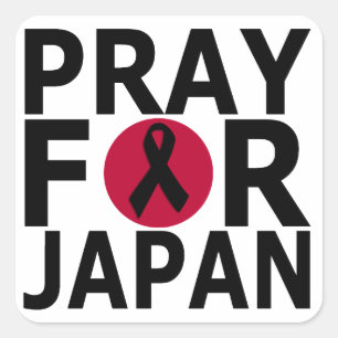 Pray for Japan Stickers