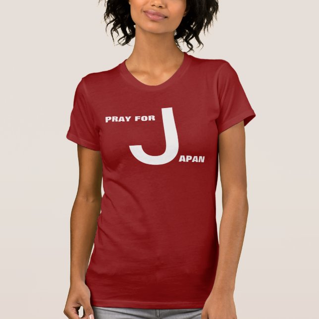 PRAY FOR JAPAN T-Shirt (Front)