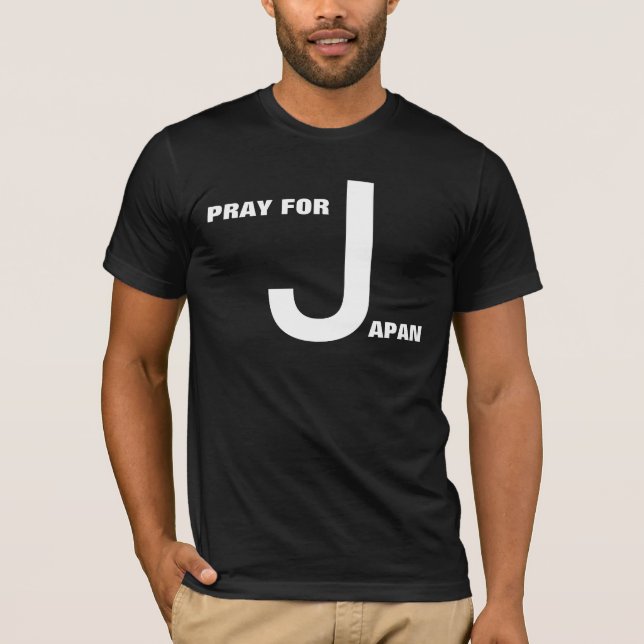 PRAY FOR JAPAN T-Shirt (Front)