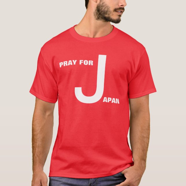 PRAY FOR JAPAN T-Shirt (Front)