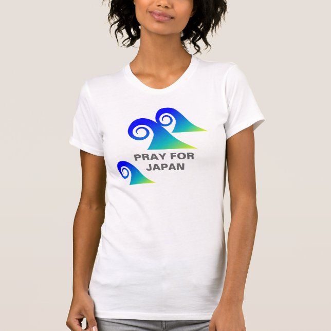 pray for japan T-Shirt (Front)