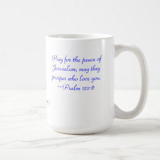 Pray for Jerusalem Mug