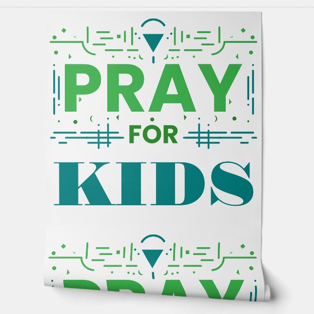Pray for kids wallpaper (Unrolling)