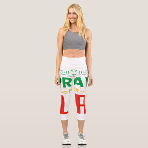 Pray for LA: Solidarity with Los Angeles Capri Leggings