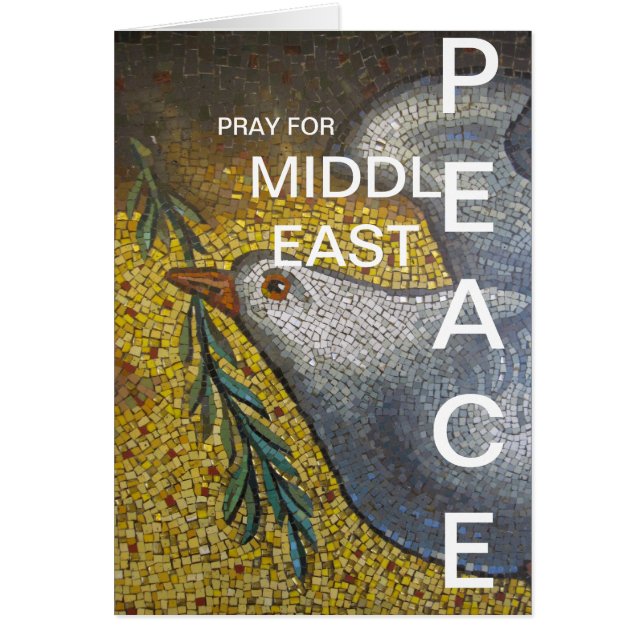 PRAY FOR MIDDLE EAST PEACE (Front)