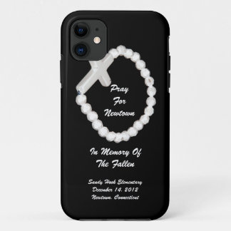 PRAY FOR NEWTOWN iPhone 11 CASE