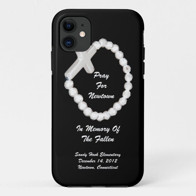 PRAY FOR NEWTOWN Case-Mate iPhone CASE (Back)
