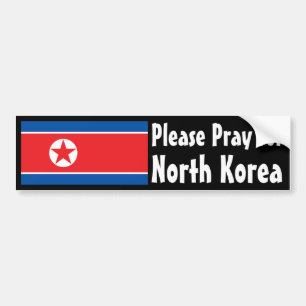 Pray for North Korea Bumper Sticker