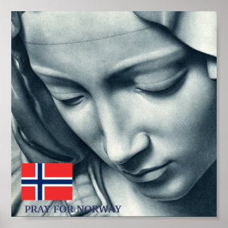 PRAY FOR NORWAY POSTER
