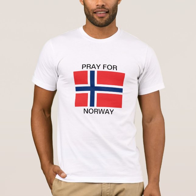 PRAY FOR NORWAY T-Shirt (Front)