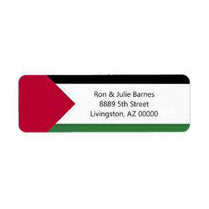 Pray for Palestine Return Address Labels