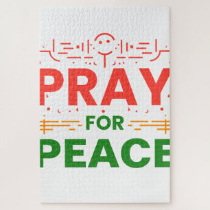 Pray For Peace Jigsaw Puzzle