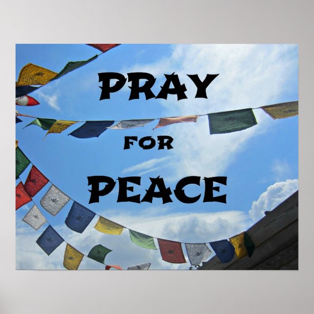 Pray for Peace Poster (Front)