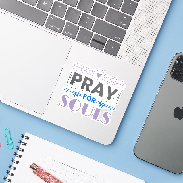 Pray for Souls (Laptop w/ iPhone)