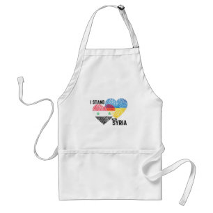 Pray for  Syria Standard Apron