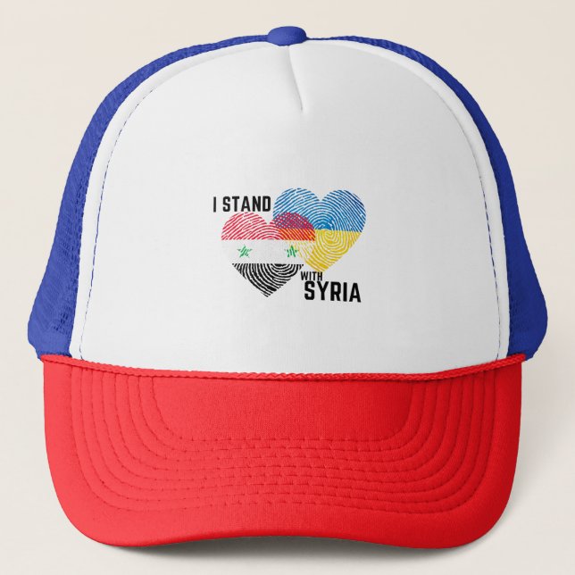 Pray for  Syria Trucker Hat (Front)