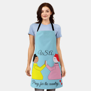 Pray for the Country & Hearts: Apron