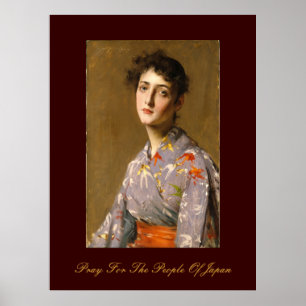 pray for the people of japan poster