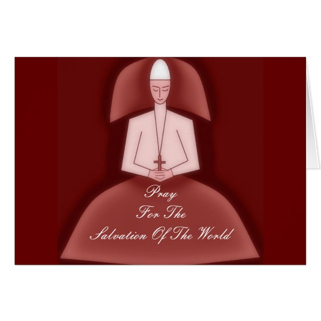 PRAY FOR THE SALVATION OF THE WORLD (Front Horizontal)