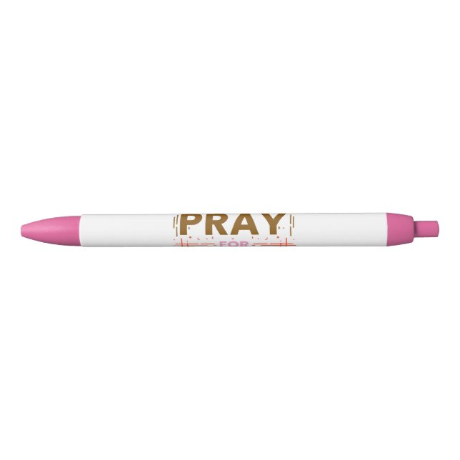 Pray for those of you black ink pen (Front)