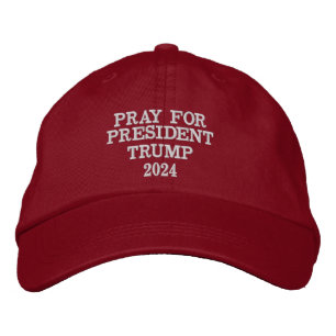 PRAY FOR TRUMP  EMBROIDERED HAT
