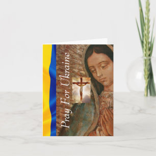 Pray For Ukraine  Card
