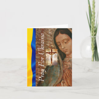 Pray For Ukraine  Card