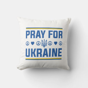 Pray For Ukraine Cushion