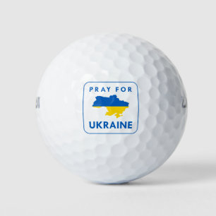 Pray for Ukraine Golf Balls