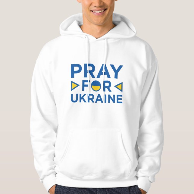Pray For Ukraine Hoodie (Front)