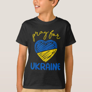 Pray For Ukraine - I Stand With Ukraine - Support  T-Shirt