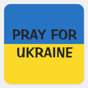 Pray for Ukraine sticker