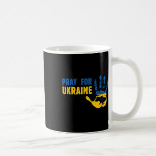 Pray For Ukraine - Support Ukrainian Women Men Coffee Mug