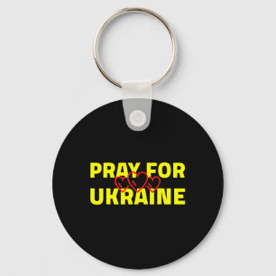 Pray For Ukraine With Ukraine Shirt Pray For Ukrai Key Ring