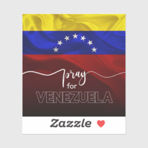 Pray for Venezuela – Venezuelan Flag Support Desig