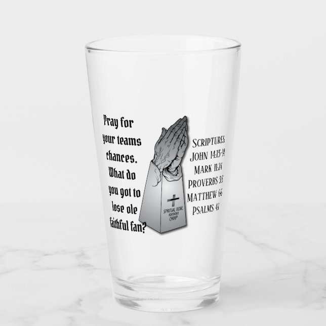Pray for your teams chances. Every ole faithful  Glass (Front)