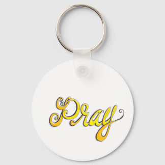 Pray Key Ring