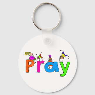 Pray Key Ring