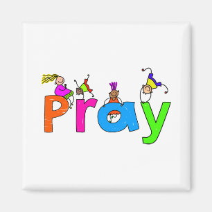 Pray Kids Magnet