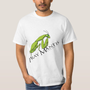 Pray Mantis green mens insect t-shirt