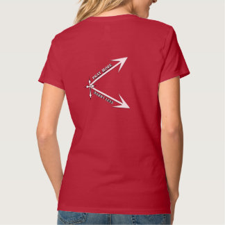 Pray More Worry Less Christian Arrow Design Faith T-Shirt