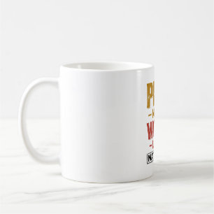 Pray More Worry Less Matthew 6_34 Shirt Design_1 Coffee Mug