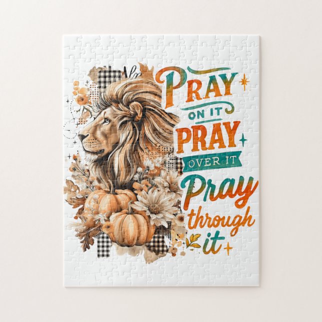 Pray On It....  Jigsaw Puzzle (Vertical)