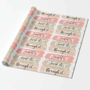 Pray On It Religious Christian Wrapping Paper